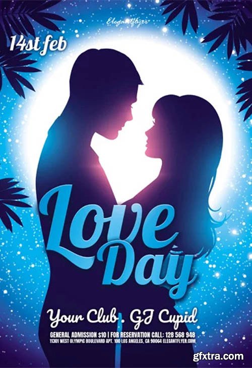 Love Day V0103 2020 Flyer PSD Template