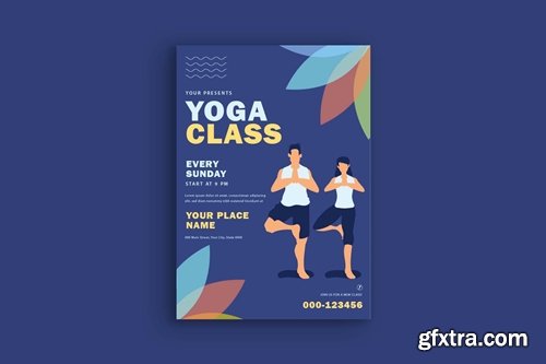 Yoga Class Poster