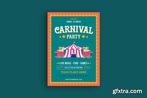 Carnival Party Poster