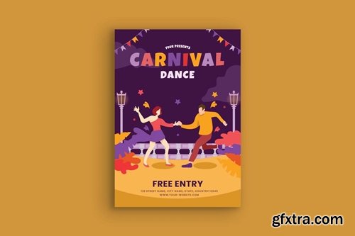 Carnival Dance Poster