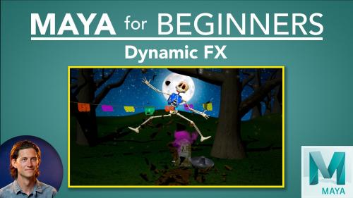 SkillShare - Maya for Beginners: Dynamic FX - 1331262166