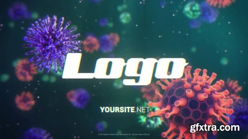 MotionElements - Bacteria Logo Reveal - 14461223