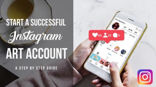 SkillShare - Start a Successful Art Account on Instagram - 1333712527