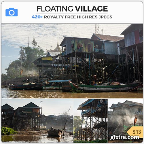 PhotoBash - FLOATING VILLAGE