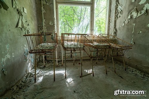 PhotoBash - PRIPYAT INTERIORS