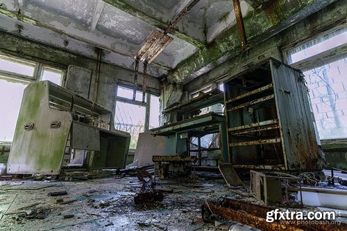 PhotoBash - PRIPYAT INTERIORS