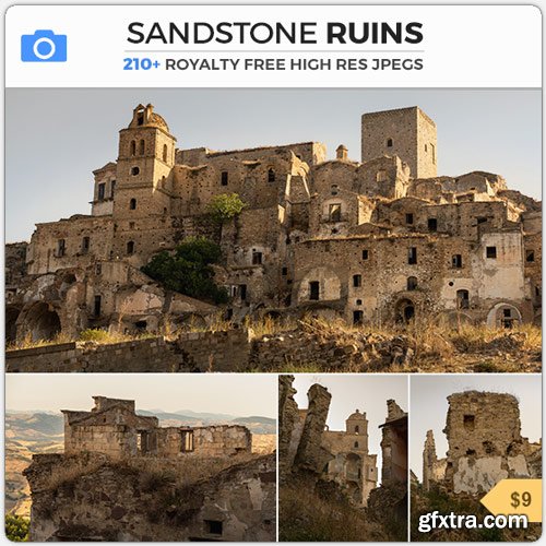 PhotoBash - SANDSTONE RUINS