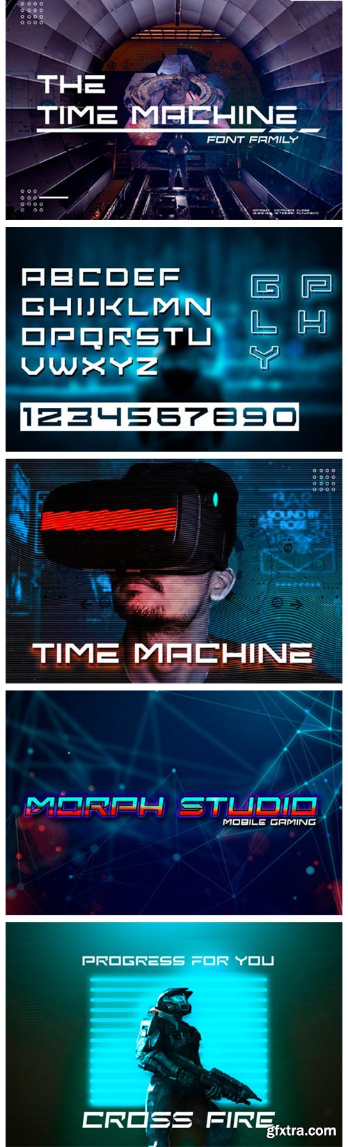 Time Machine Font