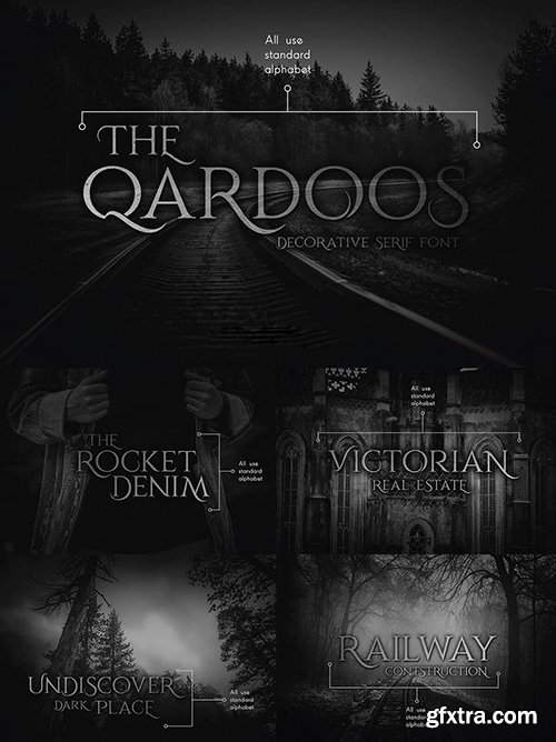 Qardoos Display Serif Font