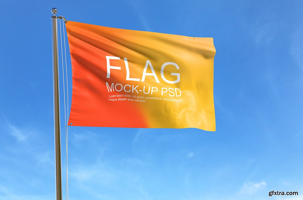 Flag mockup » GFxtra