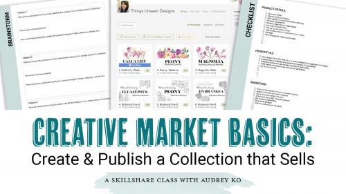 SkillShare - Creative Market Basics: Create & Publish a Collection that Sells - 1379369776