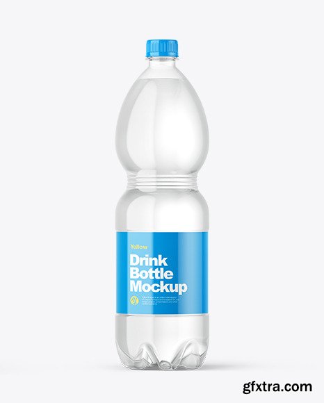 PET Water Bottle Mockup 56434