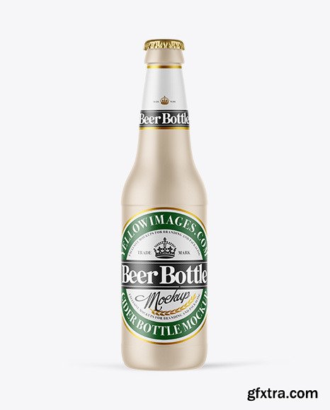 Ceramic Beer Bottle Mockup 53899