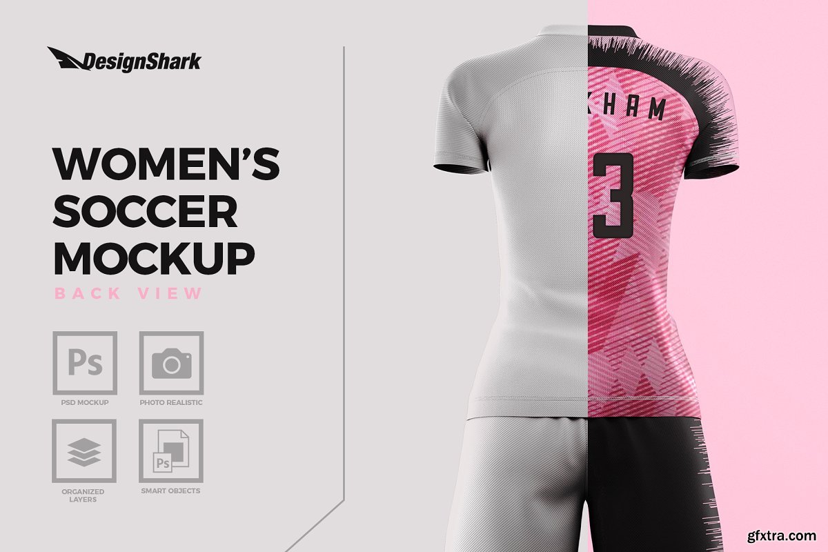 Download 19+ Womens Soccer Kit Mockup Back Half Side View Pictures ...