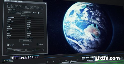 Videohive - Earth Zoom Toolkit Pro - 23319578