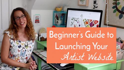 SkillShare - Beginner's Guide to Launching Your Artist Website - 1508263522