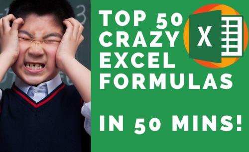 SkillShare - Excel: Top 50 Microsoft Excel Formulas in 50 Minutes! - 1002306364