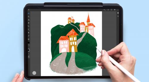 SkillShare - Create a Storybook Illustration: An Introduction to Adobe Fresco - 1028134147