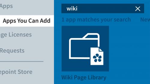 Lynda - SharePoint for Enterprise: Create a Wiki Reference Library - 642462