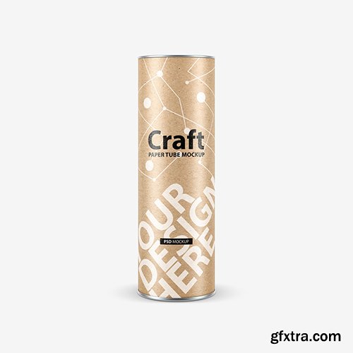 Small Cardboard Product Tube Mockup 197500001