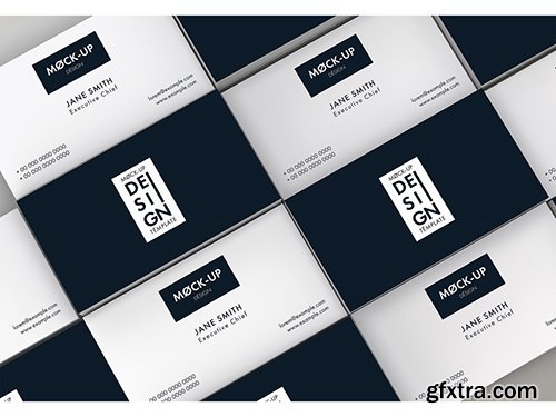 Repeating Business Cards Mockup 216325677