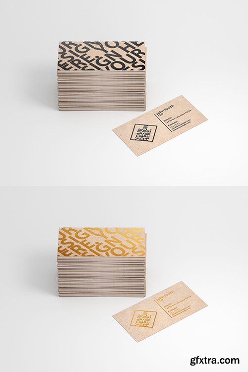 Business Card Stack Mockup 220021391