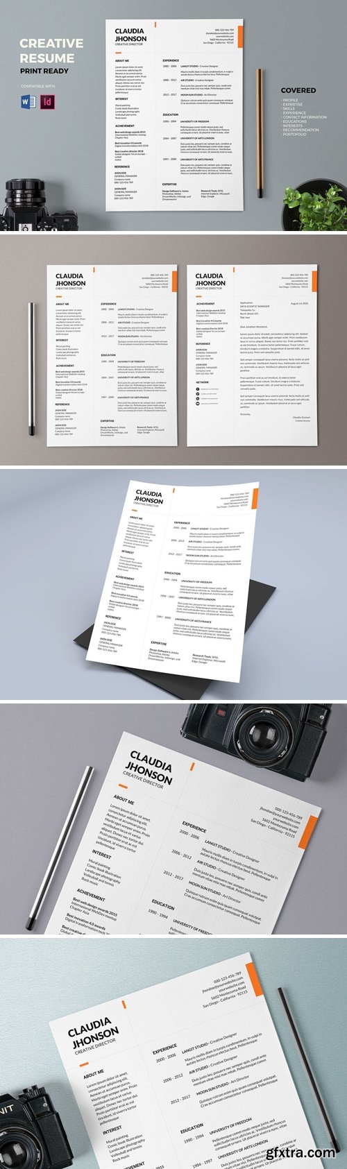 Resume / CV Template Pro