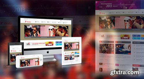 SmartAddons - SJ Vinda v3.9.6 - Joomla Entertainment Template