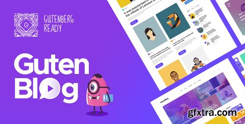 ThemeForest - Gutenblog v1.2 - Modern Blog WordPress Theme - 23541813