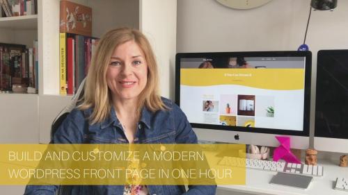 SkillShare - Build and Customize a Modern WordPress Front Page in One Hour - 1136219516