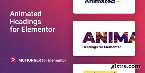 CodeCanyon - Motionger v1.0.0 - Animated Heading for Elementor - 25913993