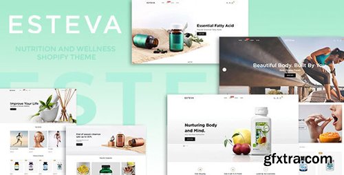 ThemeForest - Esteva v1.0.0 - Nutrition and Wellness Shopify Theme - 25543570