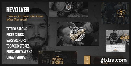 ThemeForest - Revolver v1.6 - Tattoo Studio and Barbershop Theme - 19512256