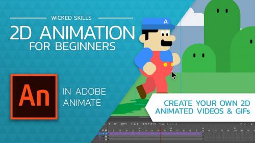 SkillShare - 2D Animation For Beginners With Adobe Animate - 1155877