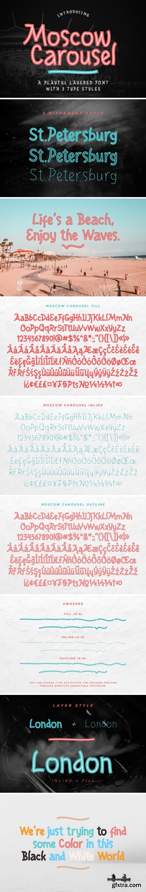 Moscow Carousel Font