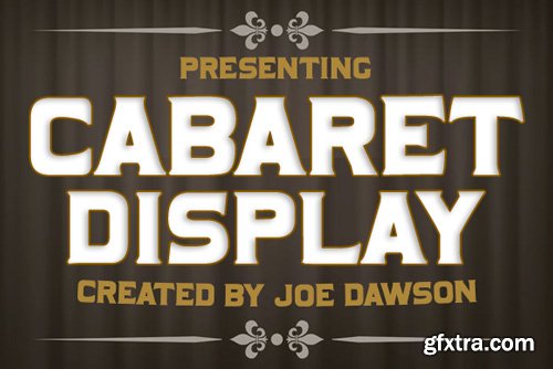 Cabaret Display Font