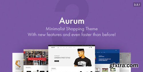 ThemeForest - Aurum v3.5.1 - Minimalist Shopping Theme - 9600822