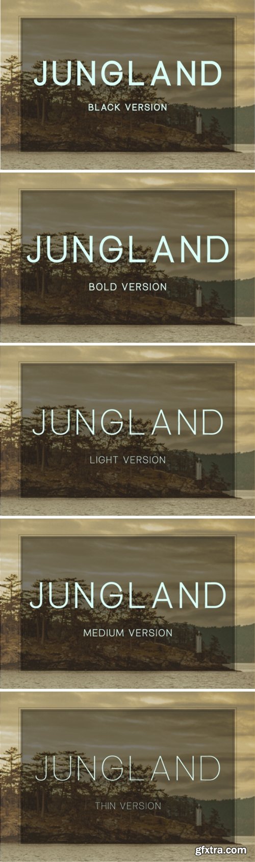 Jungland 5 Font