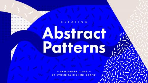 SkillShare - Creating Trendy Abstract Patterns in Illustrator - 1161785465