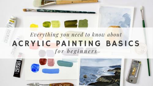 SkillShare - Acrylic Painting: Learn the Basics For Beginners - 1186449914