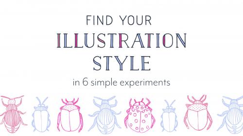 SkillShare - Find Your Illustration Style in 6 Simple Experiments - 1192081811
