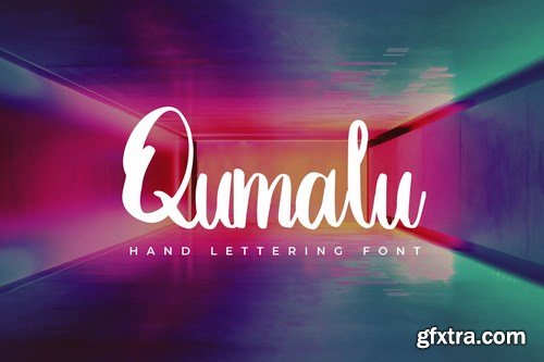 Qumalu - Hand Lettering Font