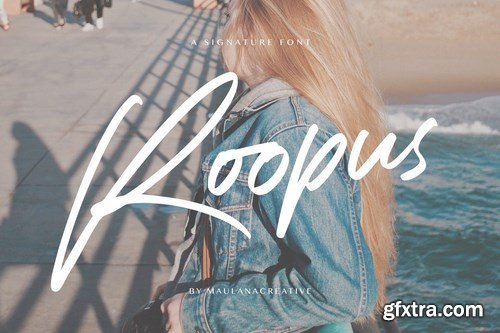 Roopus Signature Font