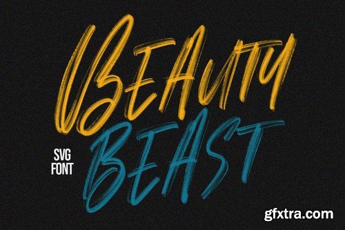 Alosia SVG Brush Font Free Sans