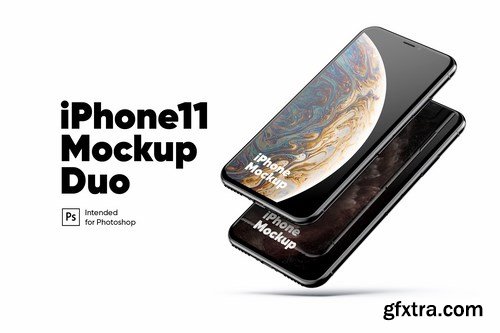 iPhone 11 DUO Mockup