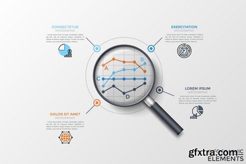 Objectum Infographic Magnifier