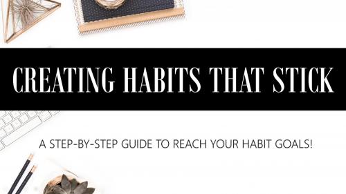 SkillShare - Creating Habits That Stick - A Step-By-Step Guide - 1210069573