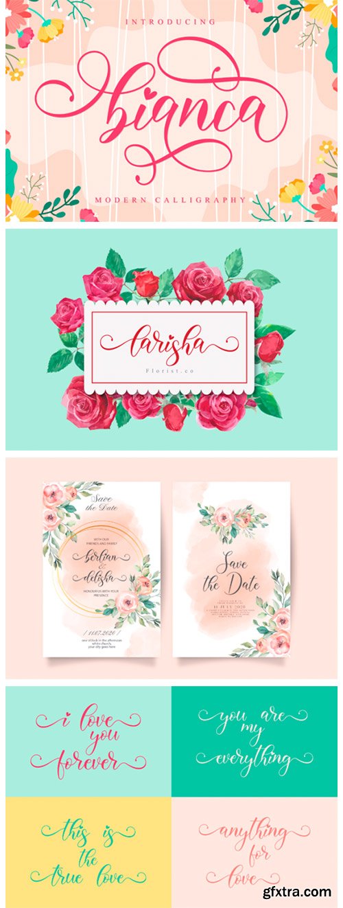 Bianca Script Font