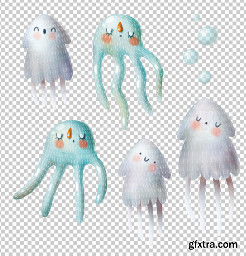 cartoon-jellyfish-set_147671-59