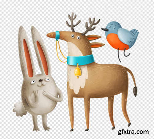 deer-hare-bullfinch-characters_147671-135